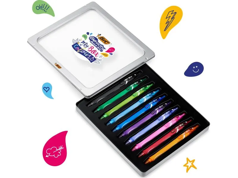 BIC Gelschreiber Gel-ocity Quick Dry 10 Stück BIC Gelschreiber Gel-ocity Quick Dry 10 Stück