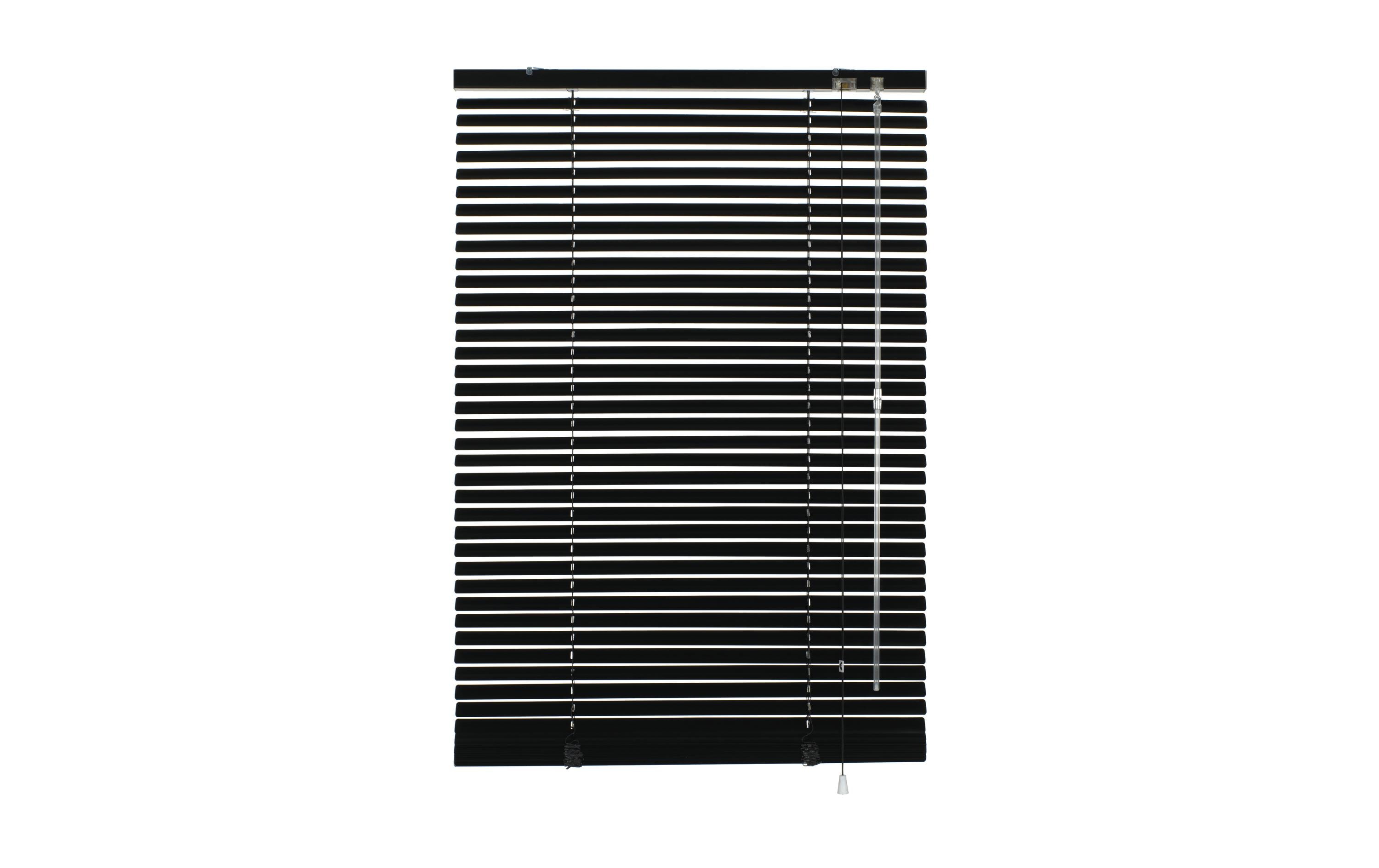 Gardinia Aluminium Jalousie Schwarz, 50 x 175 cm