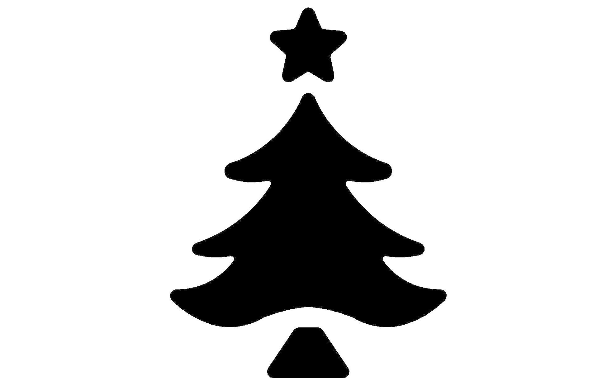 WEDO Motivstanzer Weihnachtsbaum gross