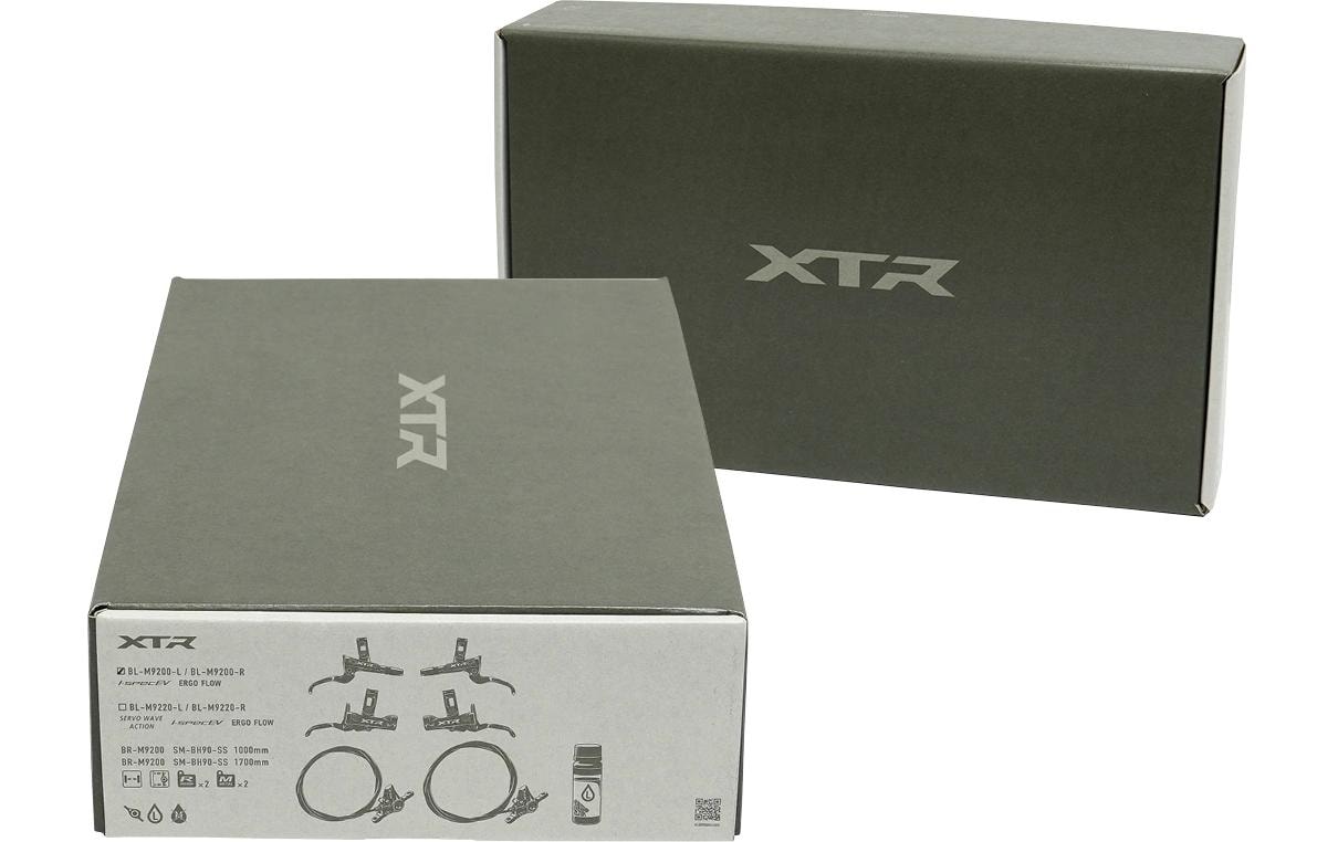 Shimano Scheibenbremsen-Set XTR BR-M9200 mit BL-M9200 Upgrade Kit