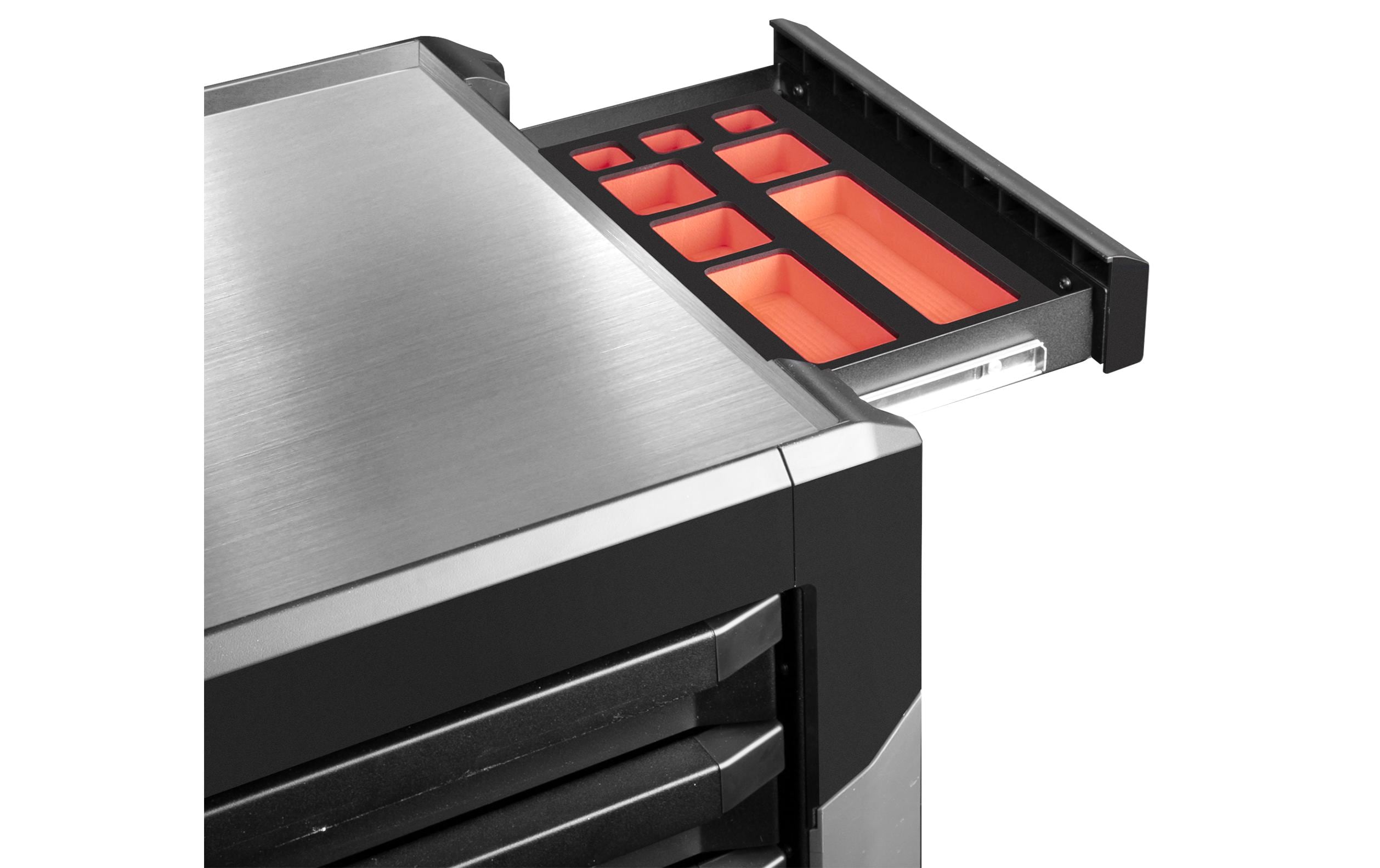 Kraftwerk Werkstattwagen PT800, 7 Schubladen, PB, 151-teilig