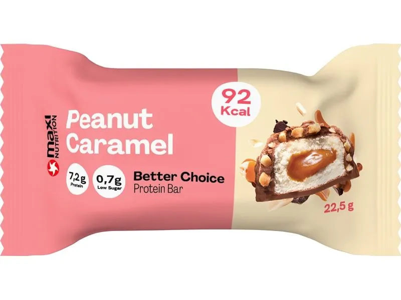 Maxi Nutrition Riegel Better Choice Peanut Caramel, 15x 23g