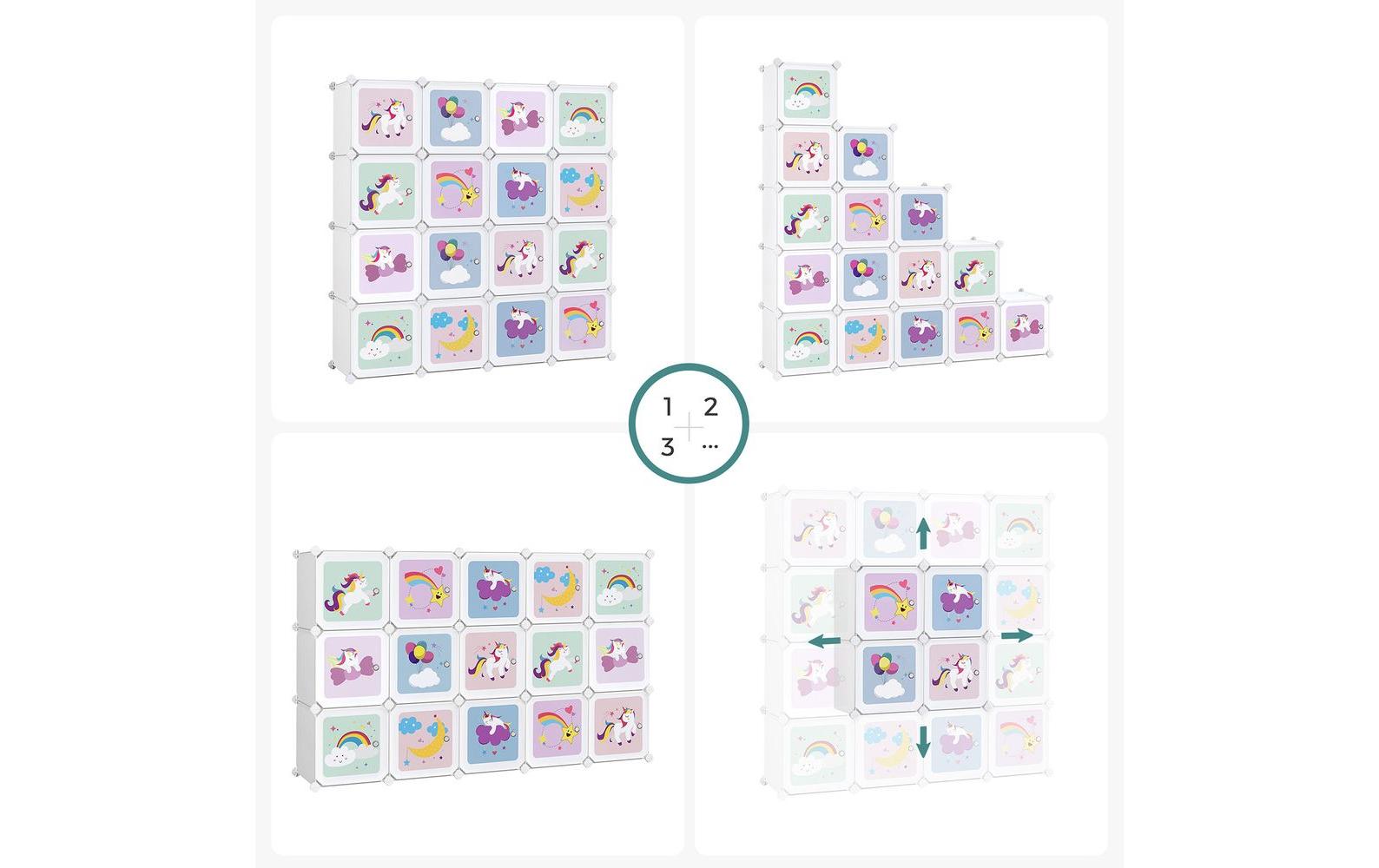 Songmics Regal mit diversen Aufbauarten