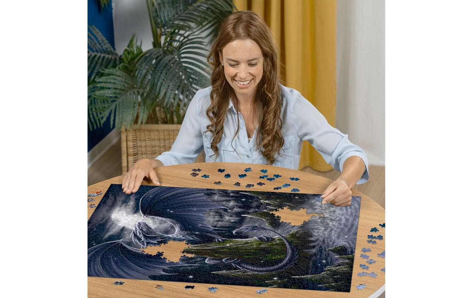 Ravensburger Puzzle Der Schwarzblaue Drache