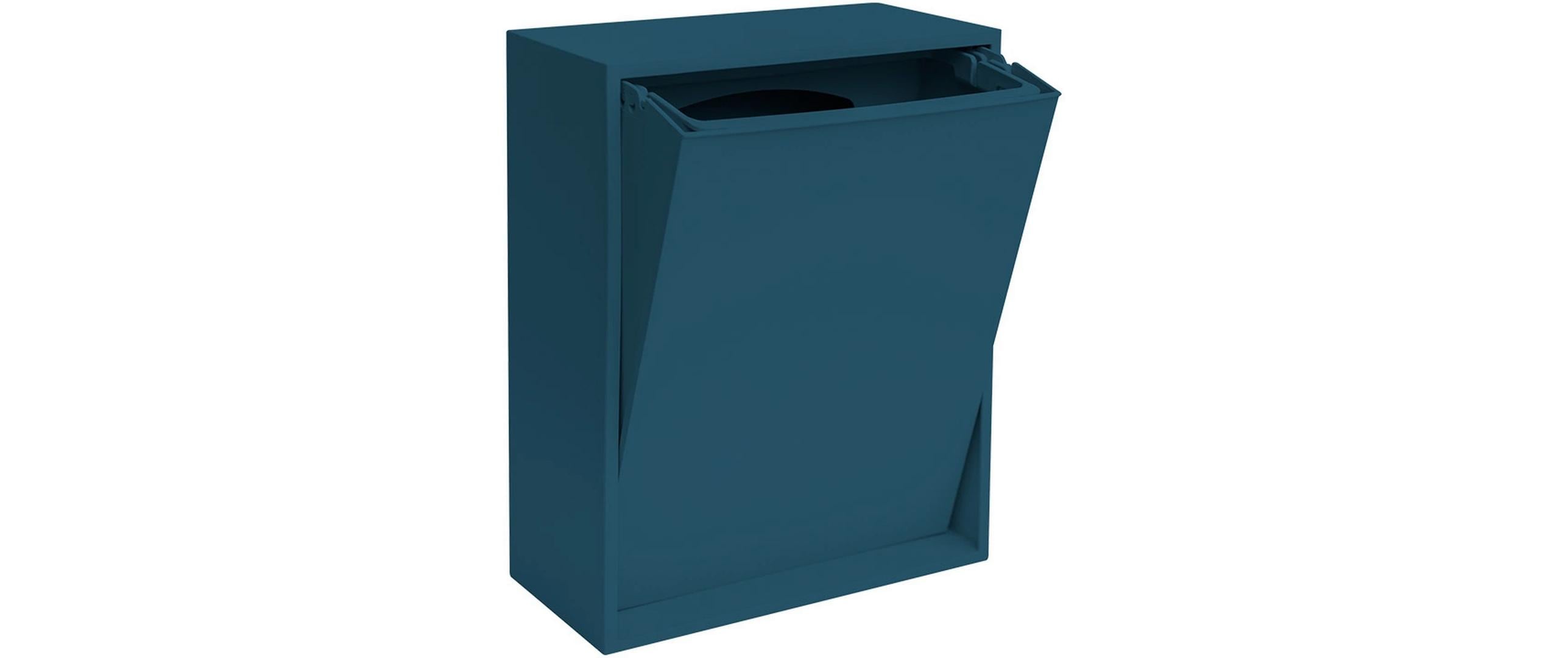 ReCollector Recyclingbehälter 12 l, Deep Dive Blue