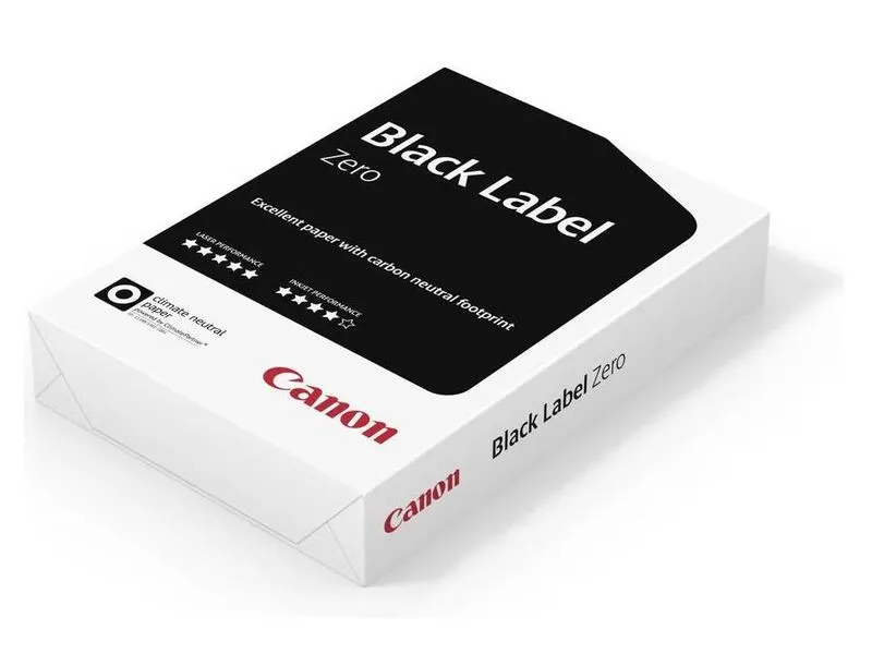Canon Kopierpapier Black Label Zero A3, Weiss, 80 g/m²