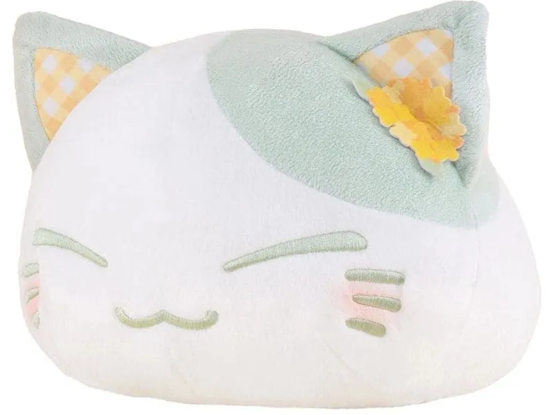 FuRyuu Plüsch Nemuneko Flower Pattern Ear Decoration Grün FuRyuu Plüsch Nemuneko Flower Pattern Ear Decoration Grün