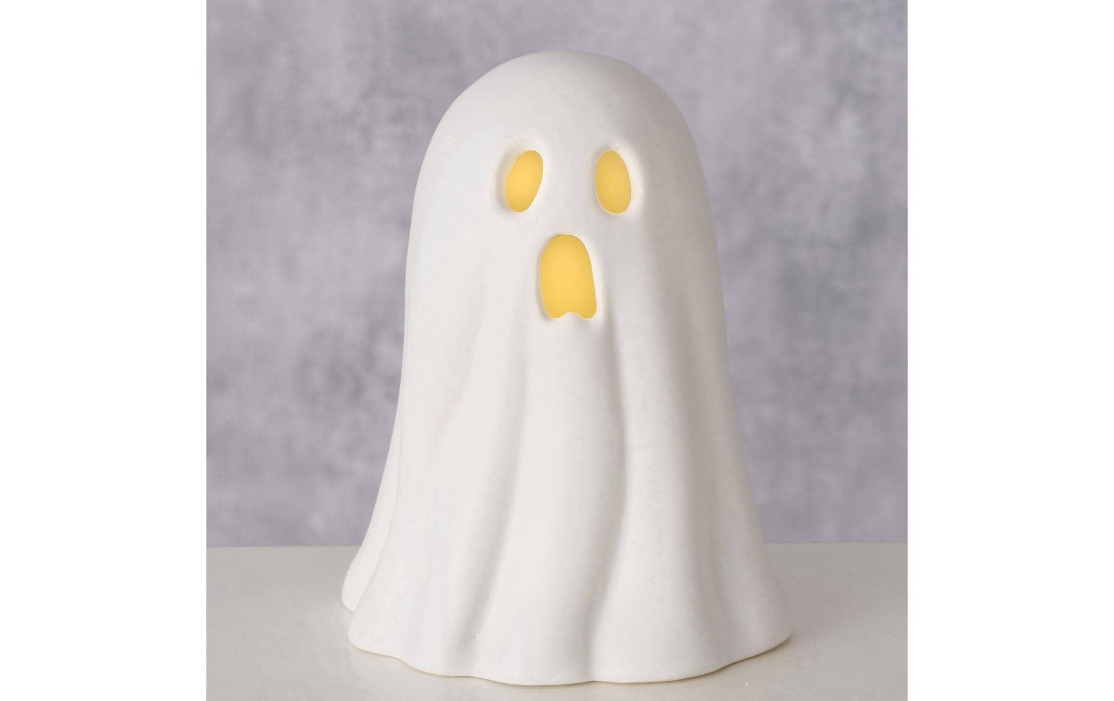 Boltze Halloweenfigur Ghostie Keramik, 10.5 x 12.5 cm