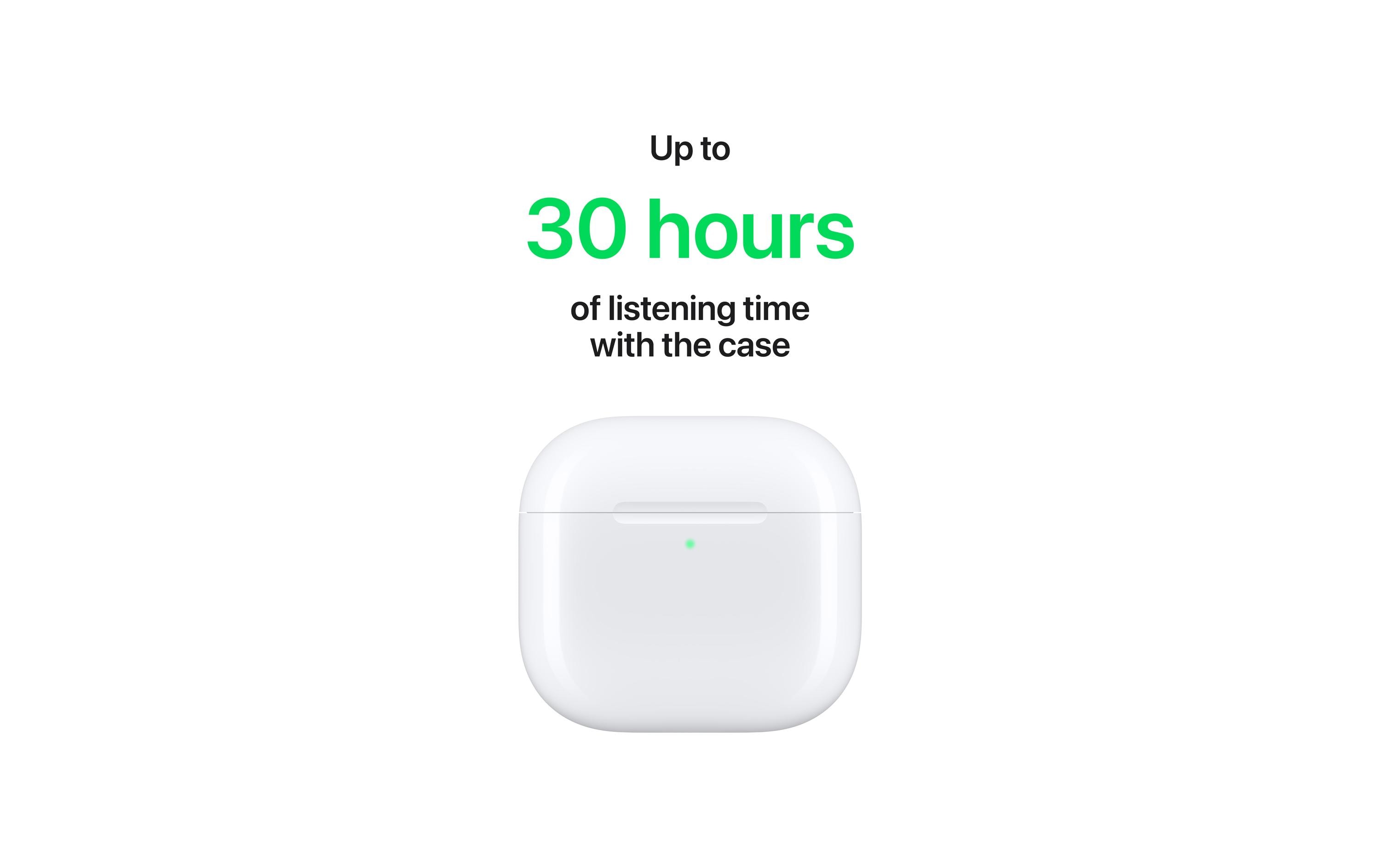Apple True Wireless In-Ear-Kopfhörer AirPods 4 ANC USB-C & MagSafe