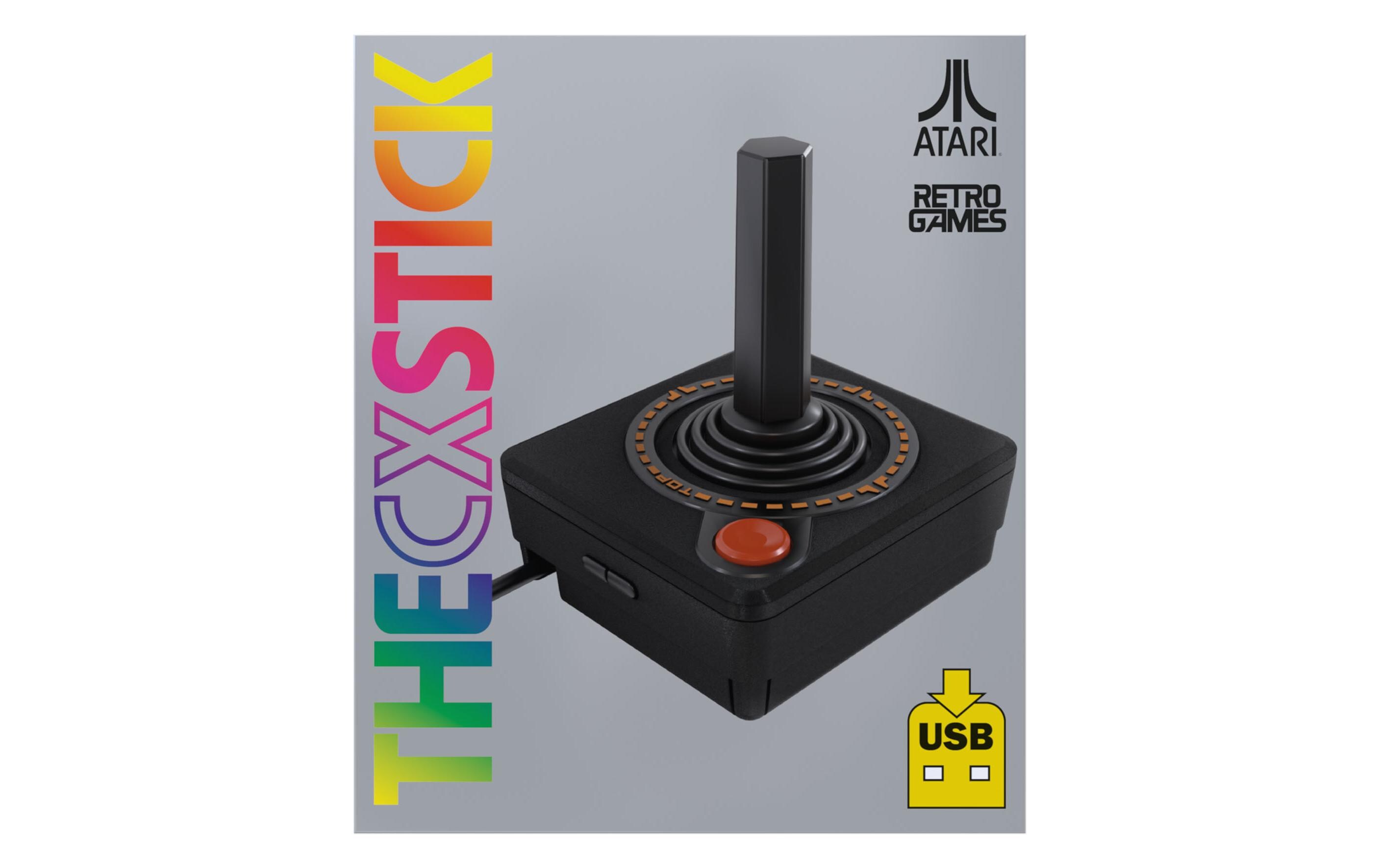 GAME THECXSTICK (Solus Atari USB Joystick – black)