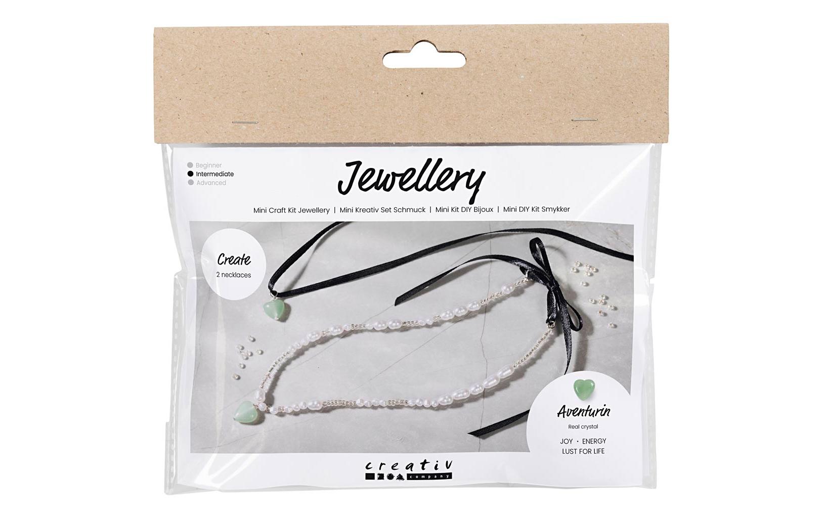 Creativ Company Schmuck Bastelset Halsketten mit Aventurinstein Creativ Company Schmuck Bastelset Halsketten mit Aventurinstein