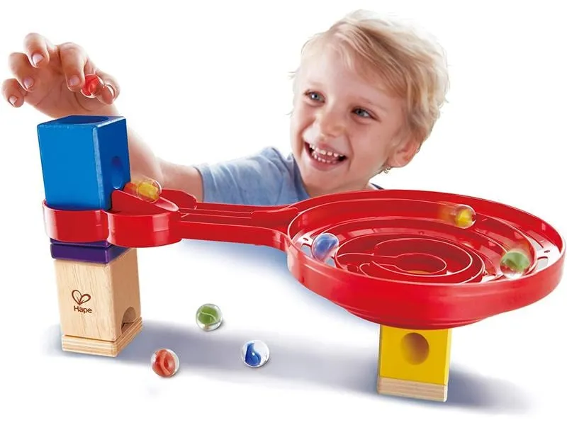 Hape Kugelbahn Zubehör Quadrilla Doppel-Spirale Hape Kugelbahn Zubehör Quadrilla Doppel-Spirale