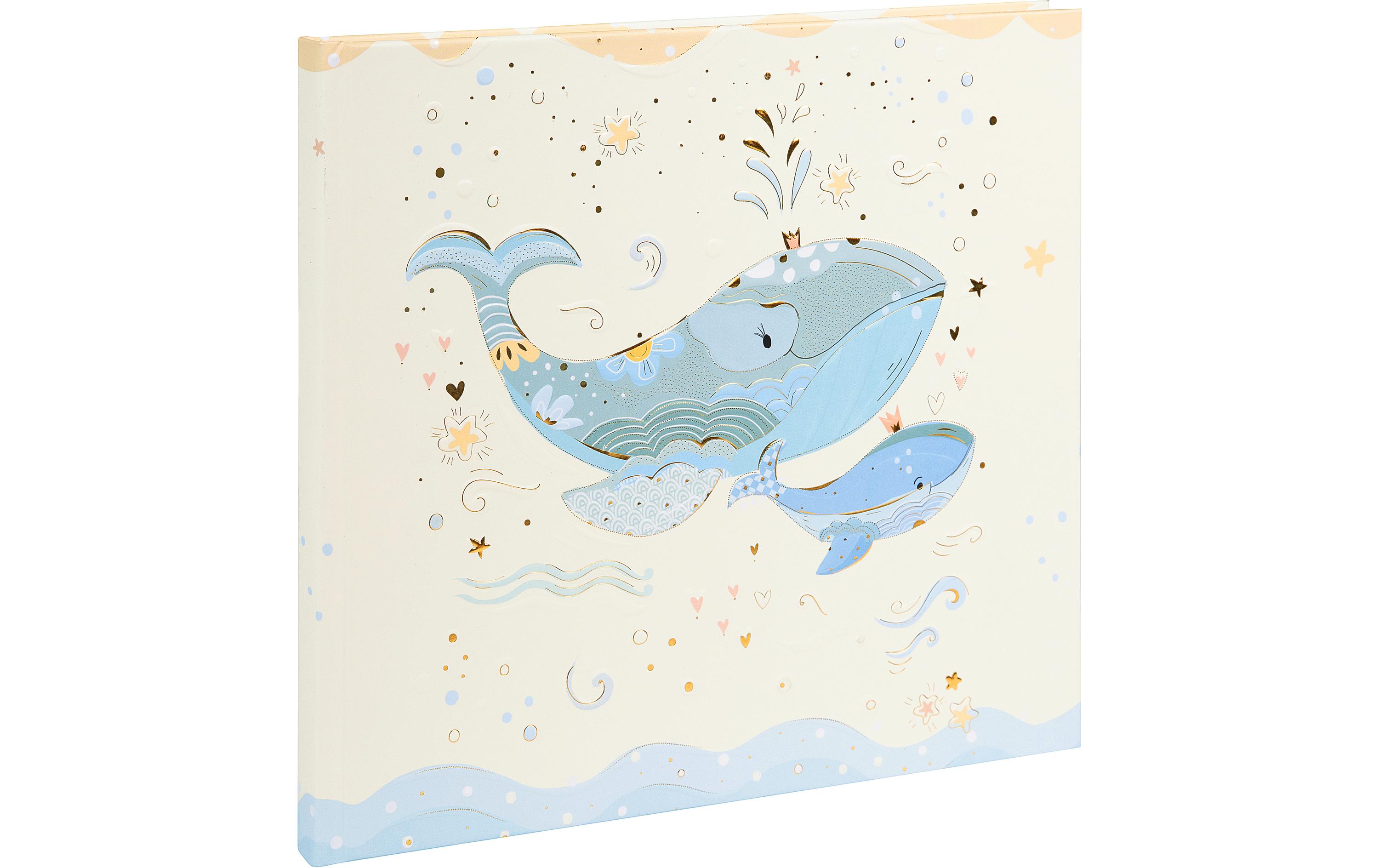Goldbuch Babytagebuch Blue Whale 24.5 x 22.5 cm, 100 Seiten