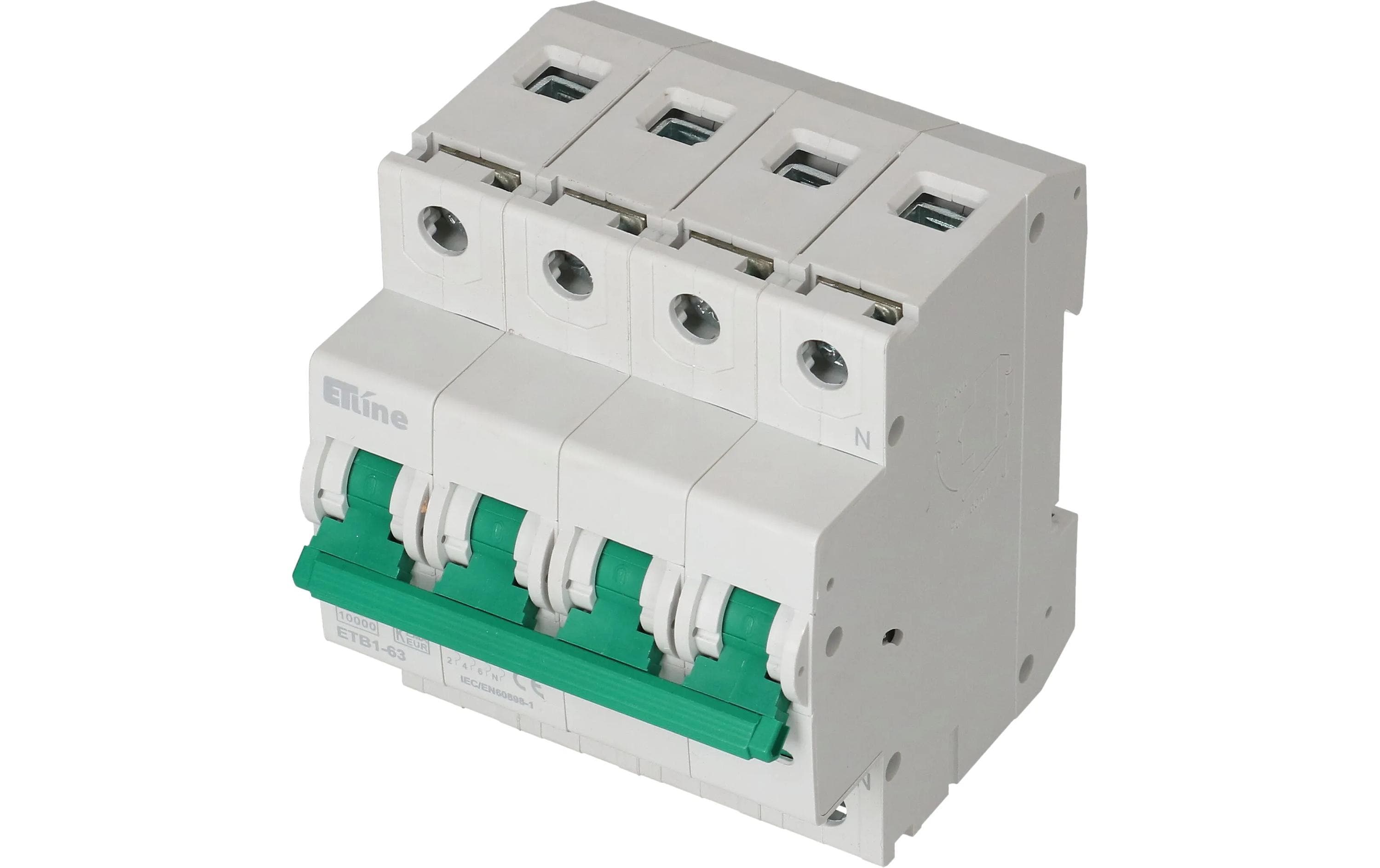 Max Hauri Build Leitungsschutzschalter 3P+N 16 A Max Hauri Build Leitungsschutzschalter 3P+N 16 A