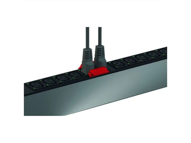 Bachmann 19 PDU 1HE 12xIEC Verriegelung 2.0m CEE7/7 schwarz