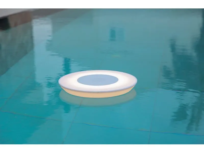 new Garden Kabelloser Schwimmbadlautsprecher Play Disk 40