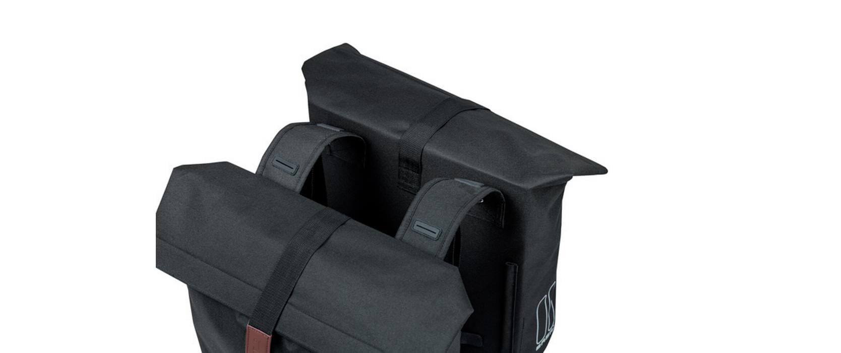 BASIL Doppelseitentasche City Schwarz