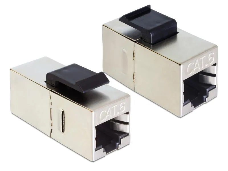 Delock Keystone-Modul RJ45 - RJ45, Cat.6, kompakt 25 Stück Delock Keystone-Modul RJ45 - RJ45, Cat.6, kompakt 25 Stück