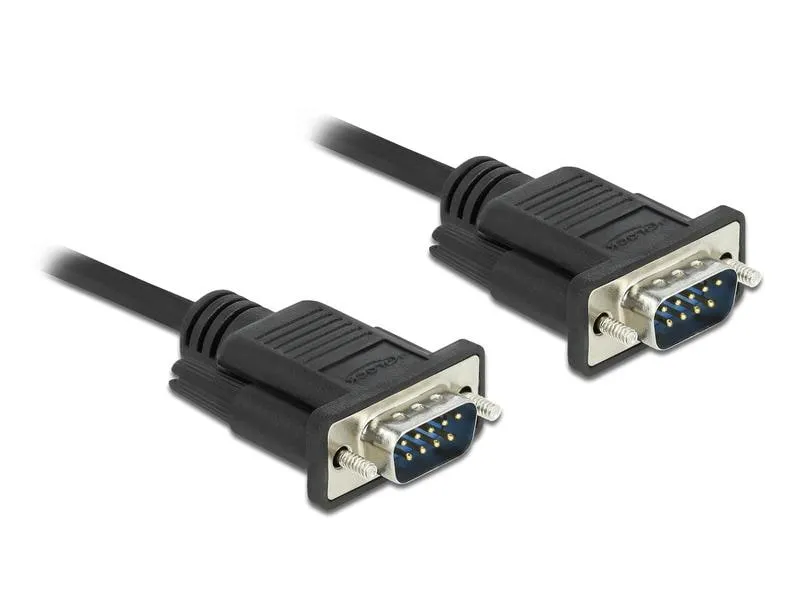 Delock Anschlusskabel RS-232 DB9, m-m 1 m