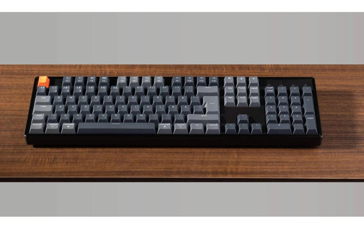 Keychron Gaming-Tastatur K10 QMK Version 2 Red Switch