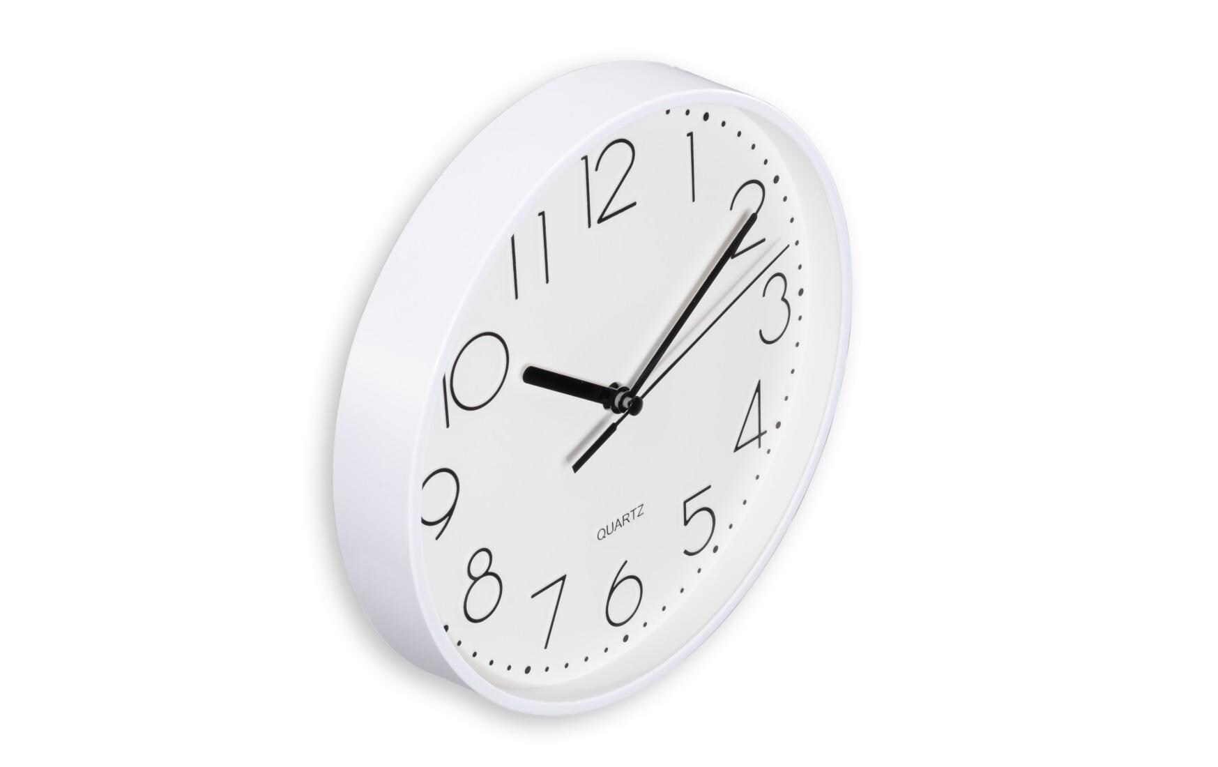 Hama Wanduhr Salina Ø 22 cm, Weiss