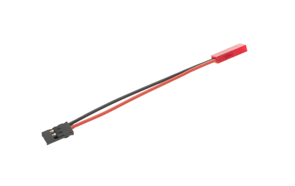 Muldental Adapterkabel 10 cm BEC-Buchse zu JR-Stecker Muldental Adapterkabel 10 cm BEC-Buchse zu JR-Stecker