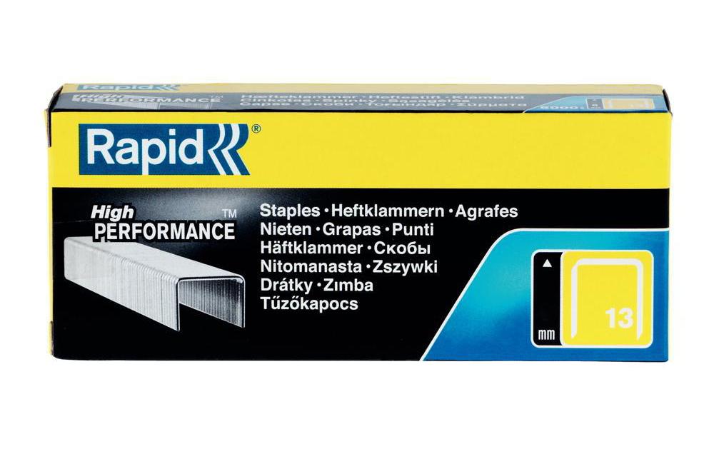 Rapid Feindrahtklammer Typ 13, 6 mm 5000 Stück Rapid Feindrahtklammer Typ 13, 6 mm 5000 Stück
