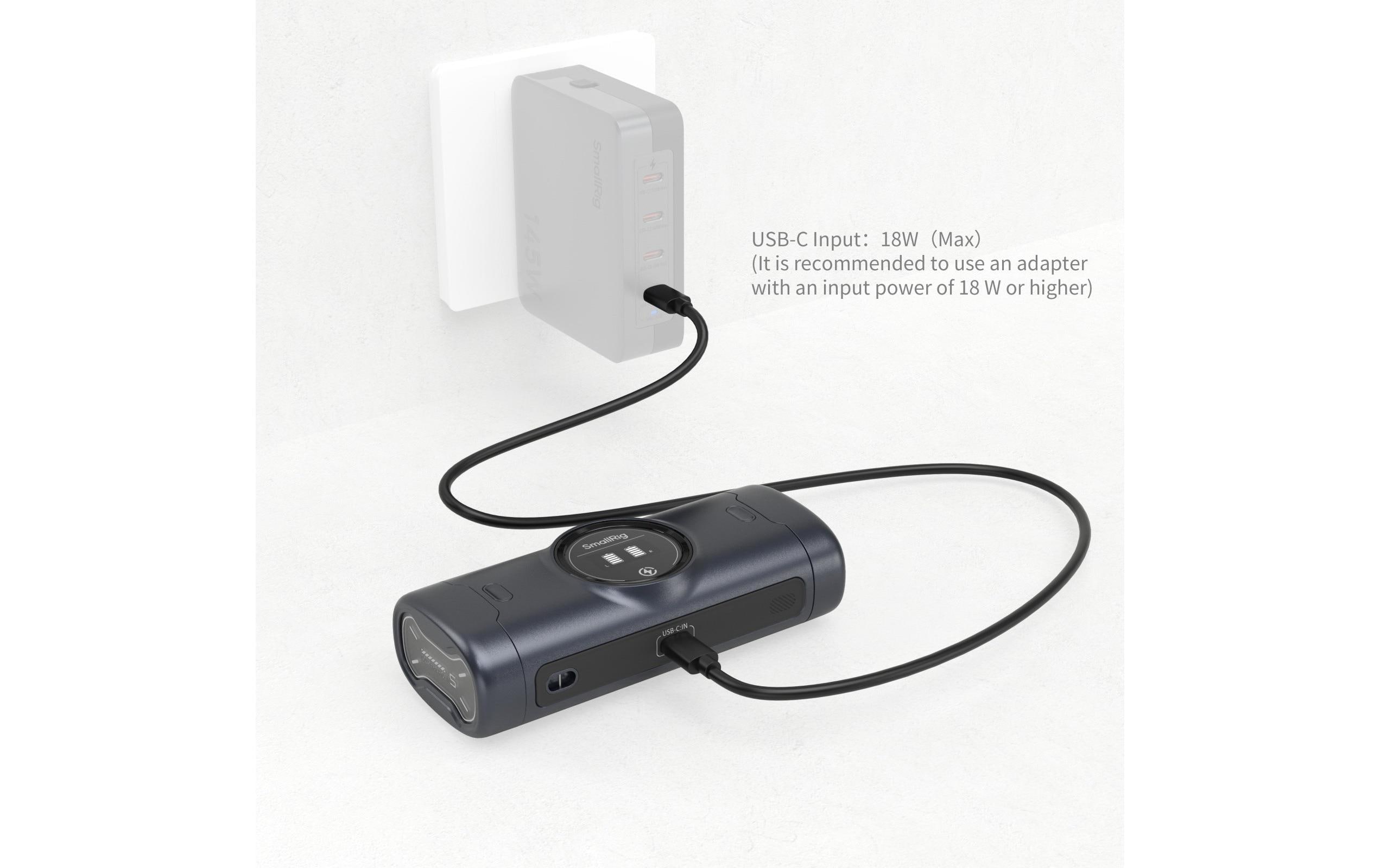 Smallrig Ladegerät tragbar für 2x NP-FZ100 Akku
