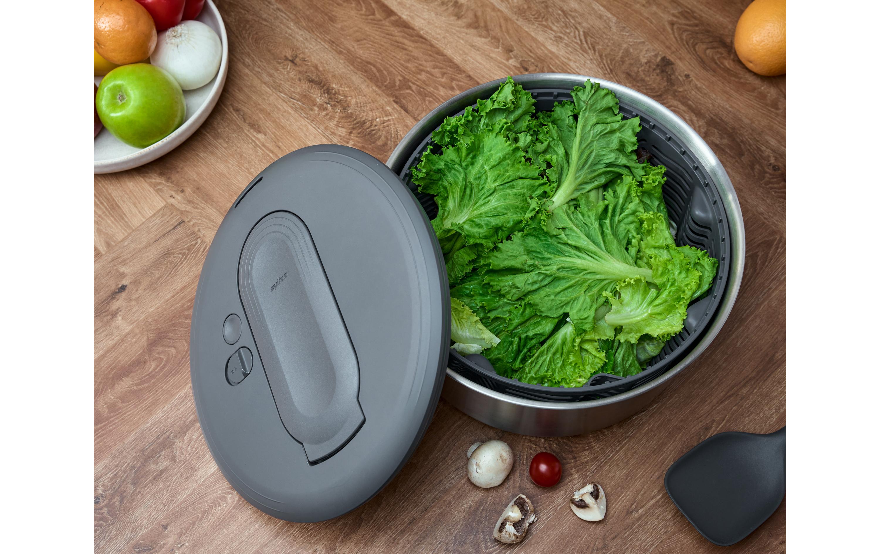 Zyliss Salatschleuder SwiftDry L Grau