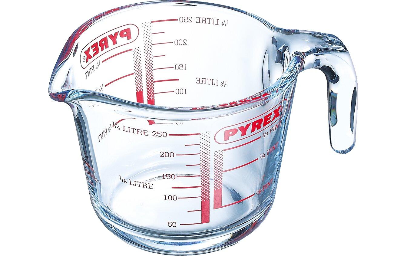 Pyrex Messbecher 0.25 L, 13 x 9 x 8 cm