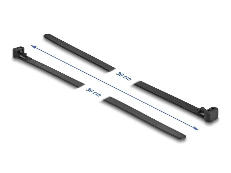 Delock Kabelbinder hitzebeständig 300 mm x 7.6 mm, 100 Stück Delock Kabelbinder hitzebeständig 300 mm x 7.6 mm, 100 Stück
