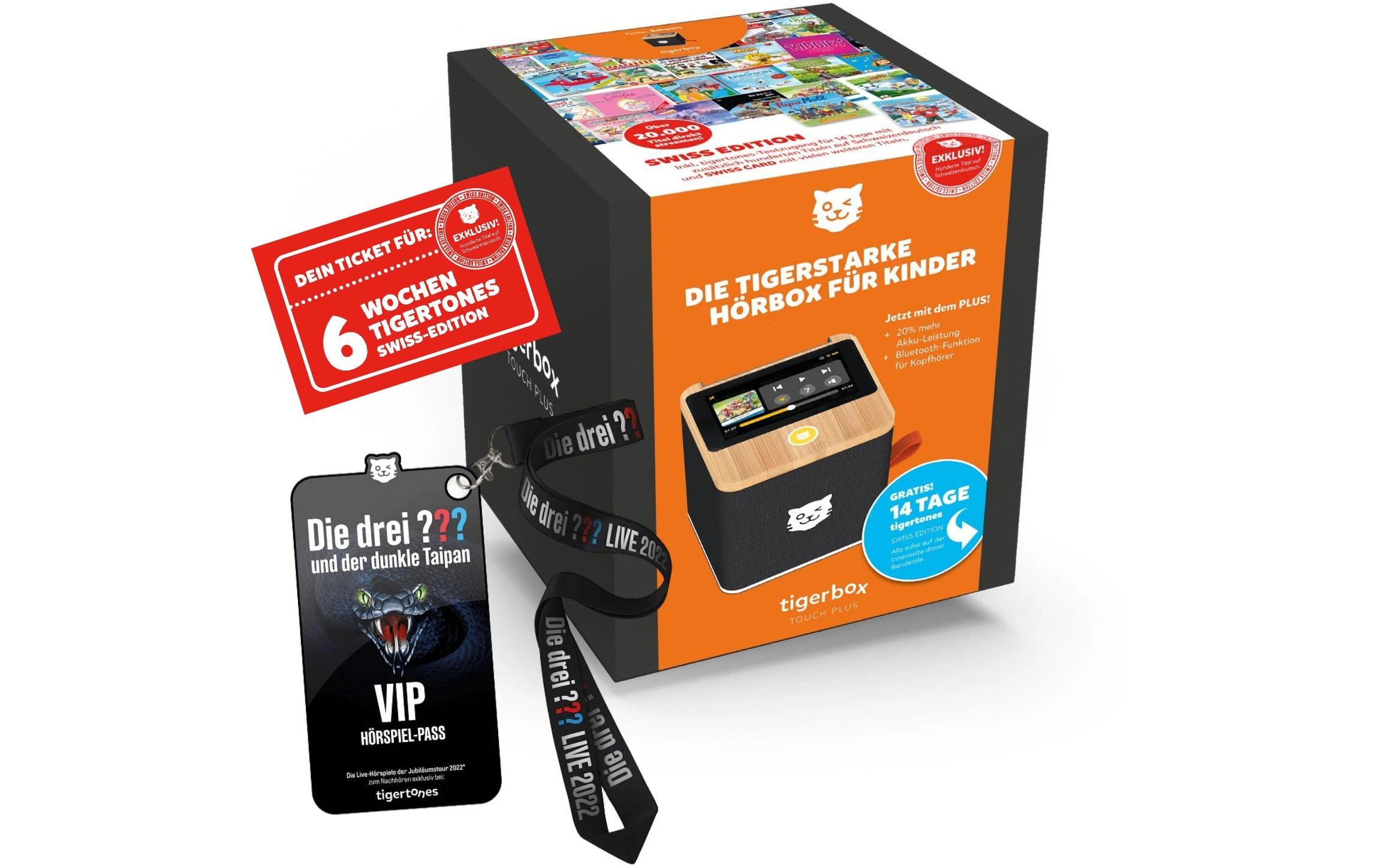 Tigermedia Tigerbox Touch Plus Swiss Edition Schwarz Tigermedia Tigerbox Touch Plus Swiss Edition Schwarz