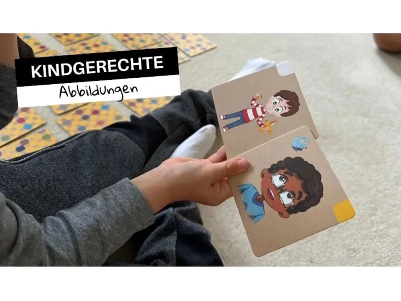 Hanniline Emotionen-Memo-Spiel für Kinder 3 - 7 Jahren Hanniline Emotionen-Memo-Spiel für Kinder 3 - 7 Jahren
