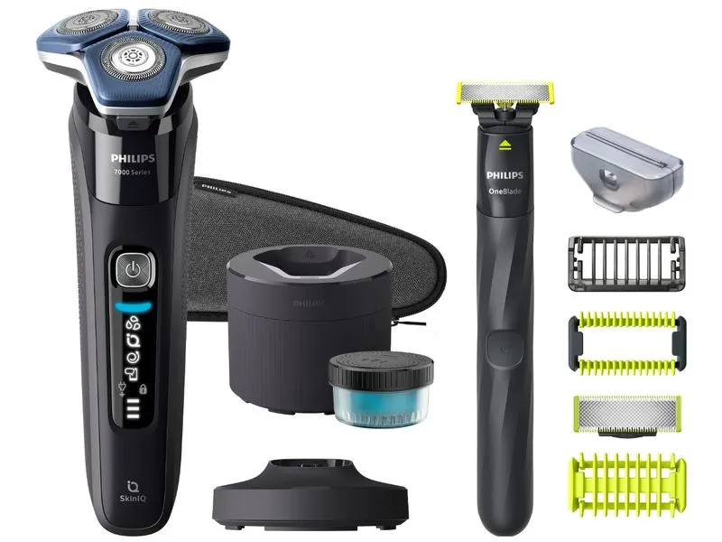 Philips Herrenrasierer Series 7000 S7886/78 mit Reinigungsstation