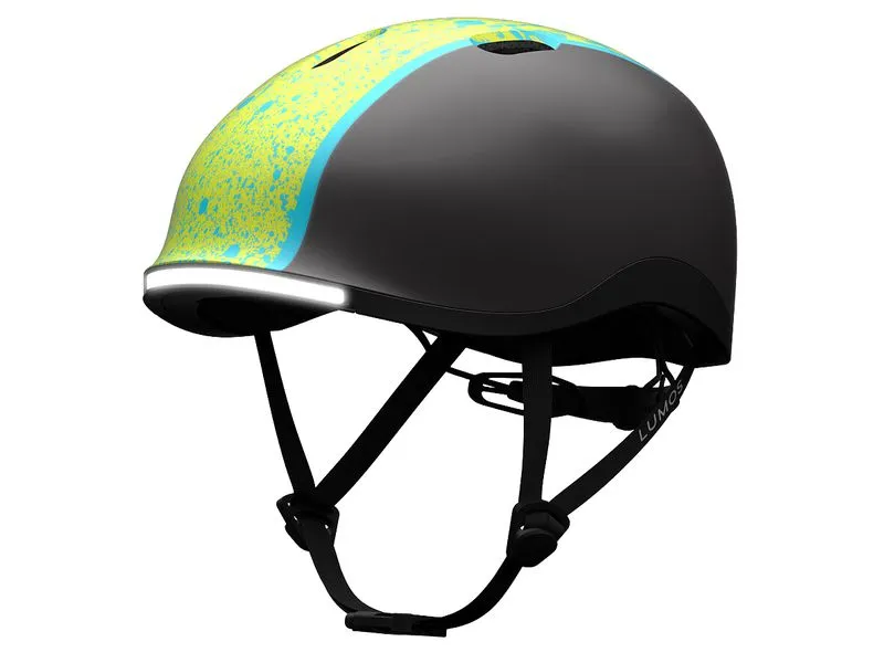 LUMOS Helm Nyxel Youth Schwarz/Grün, S