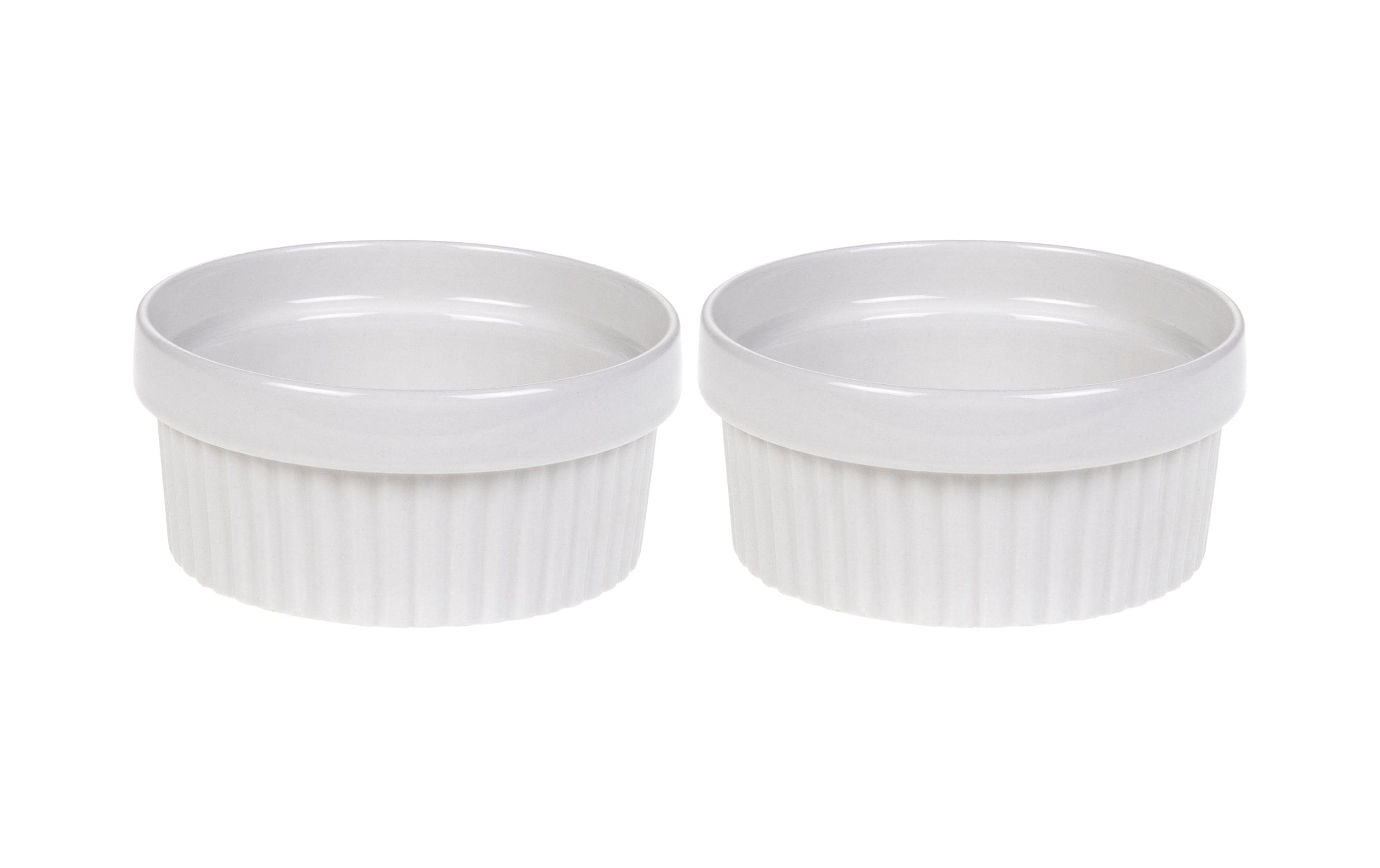 FURBER Auflaufform 2 Stück, Weiss FURBER Auflaufform 2 Stück, Weiss