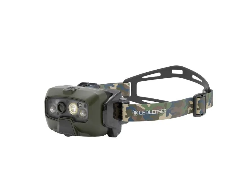 LED LENSER Stirnlampe HF8R Core RGB Camouflage LED LENSER Stirnlampe HF8R Core RGB Camouflage