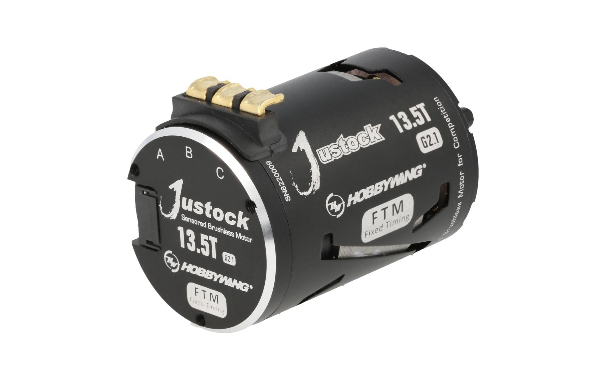Hobbywing Brushless Motor Xerun Justock G2.1 13.5T, 3200kV Hobbywing Brushless Motor Xerun Justock G2.1 13.5T, 3200kV