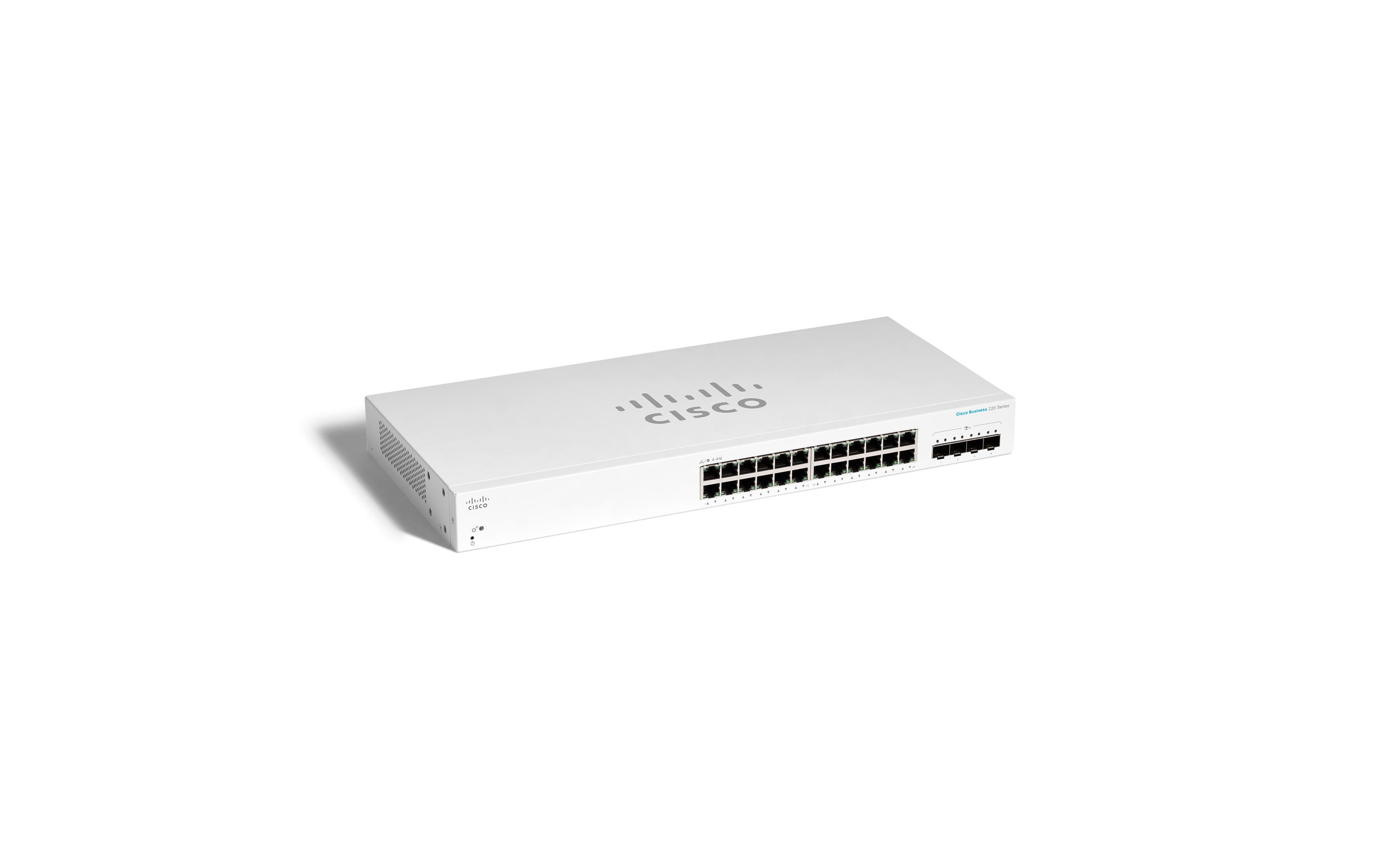 Cisco Switch CBS220-24T-4X 28 Port