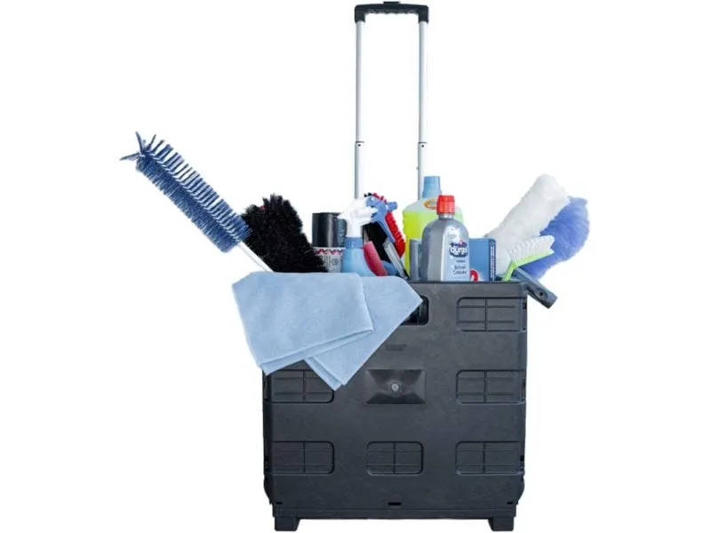 Edi Baur Faltbare Klappbox auf Rollen 45 L Edi Baur Faltbare Klappbox auf Rollen 45 L