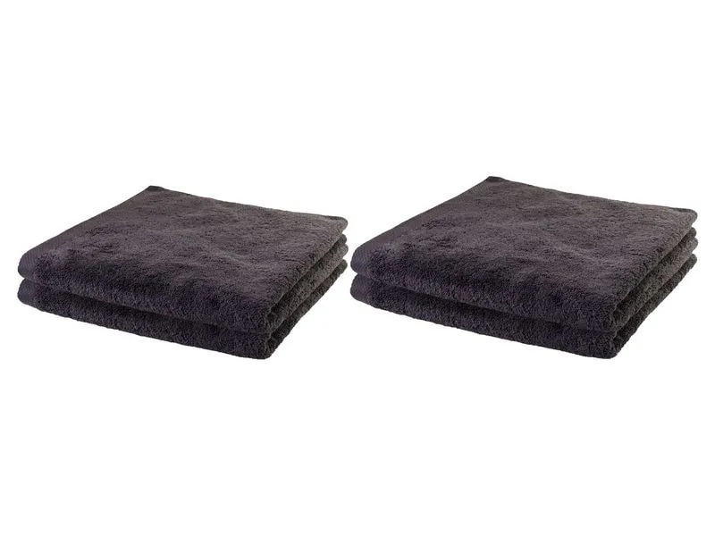 COCON Frottierwäscheset Anthrazit, 4er-Set