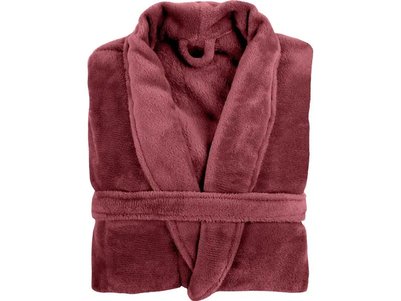 Tiseco Bademantel Cosy L/XL, Bordeaux