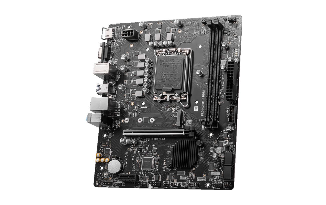 MSI Mainboard PRO H610M-E DDR4