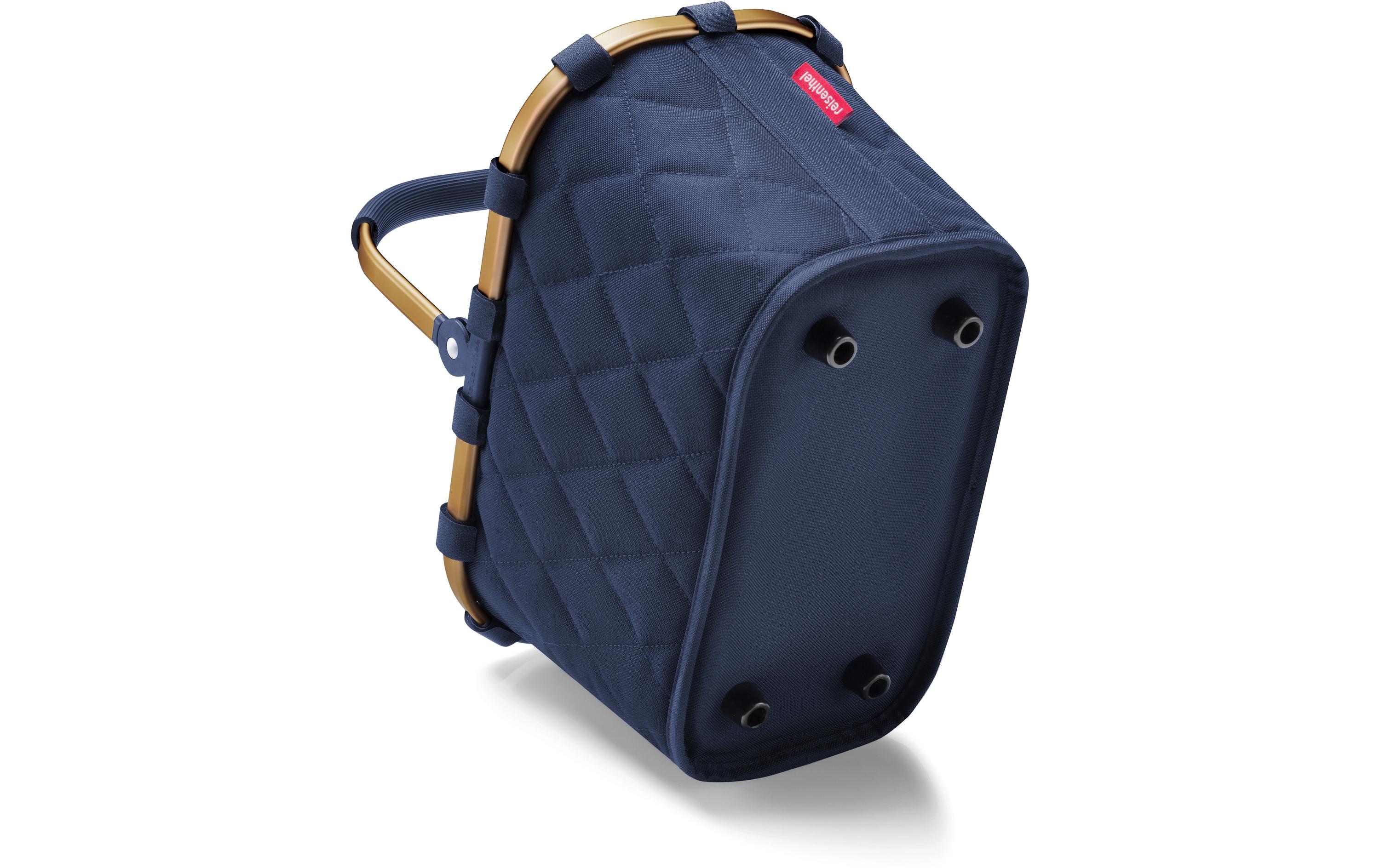 Reisenthel Einkaufskorb Carrybag XS Frame Rhombus Midnight Gold