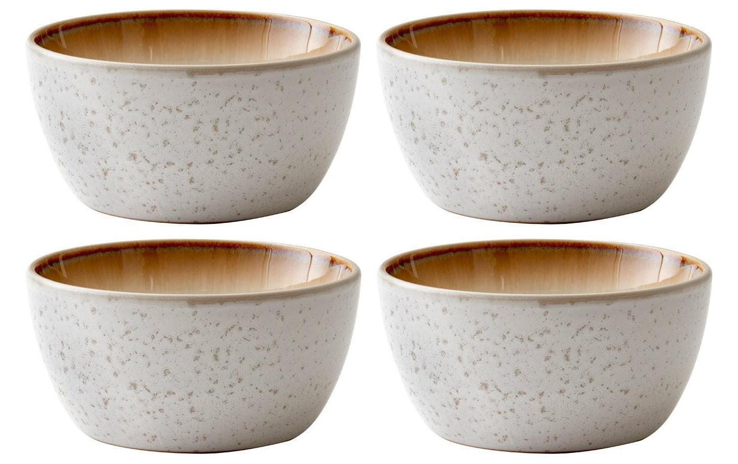 Bitz Snackschale 14 cm, 4 Stück, Crème/Beige