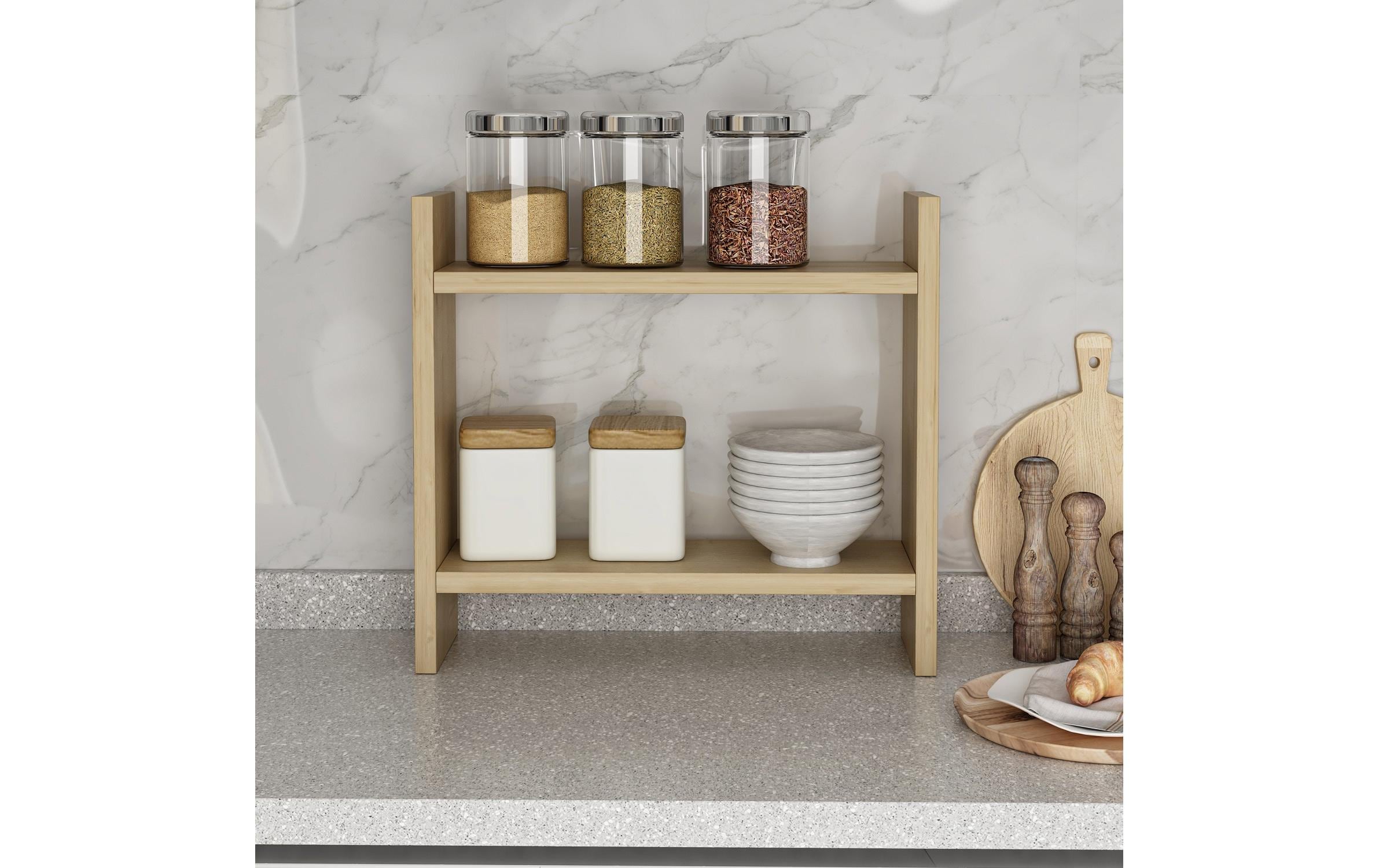 Woody Fashion Küchenregal Denver Sapphire, 34 x 10 x 30 cm