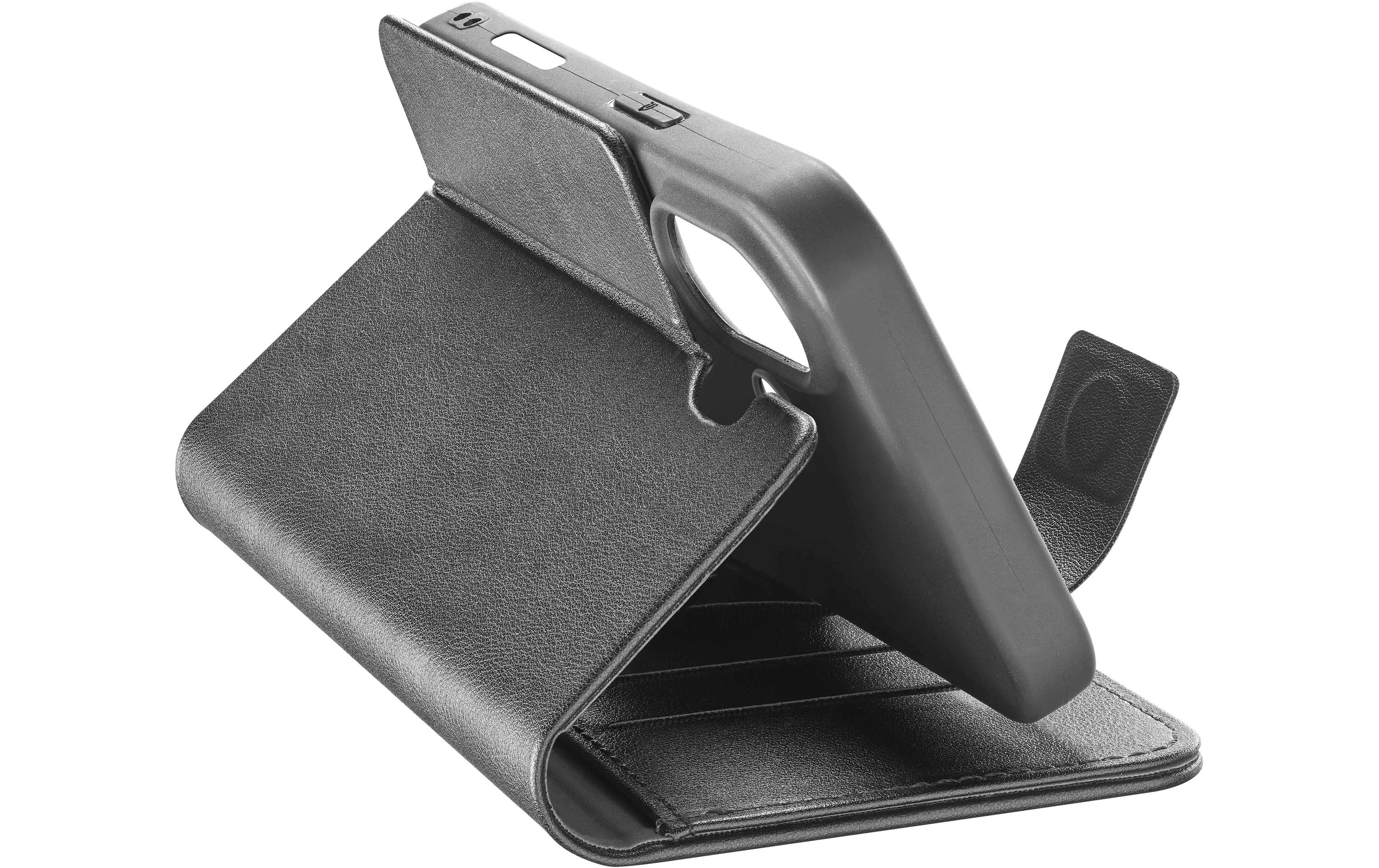 Cellular Line Book Cover Book Agenda 2 iPhone 16 Plus Schwarz