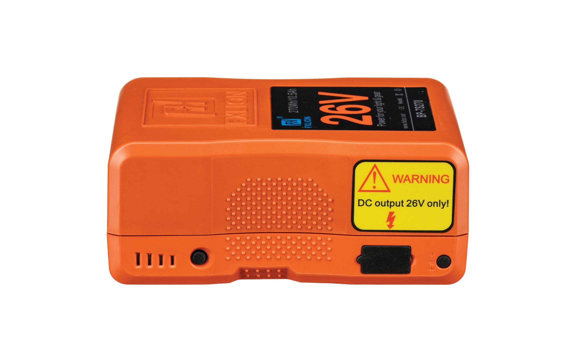 FXLion Videokamera-Akku 26V / 270Wh V-Mount