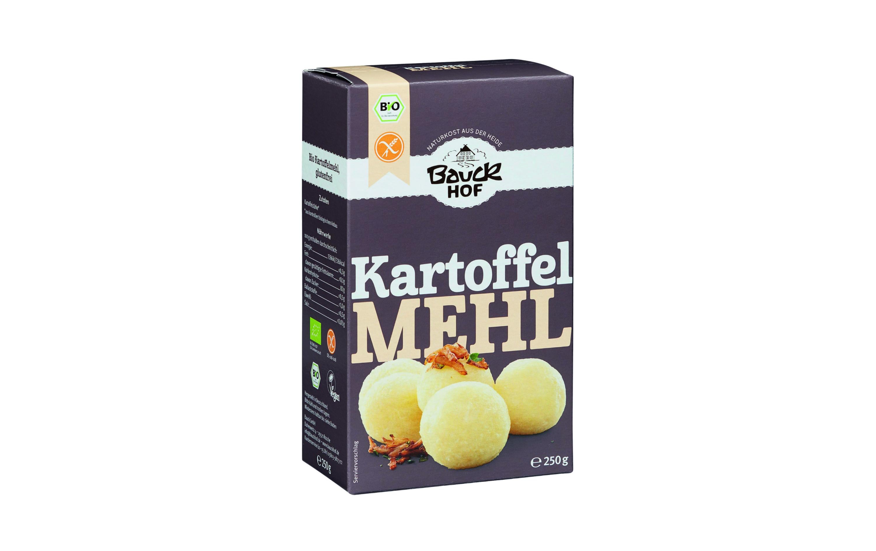 Bauck Mühle Bio Kartoffelmehl Stärke glutenfrei 250 g Bauck Mühle Bio Kartoffelmehl Stärke glutenfrei 250 g