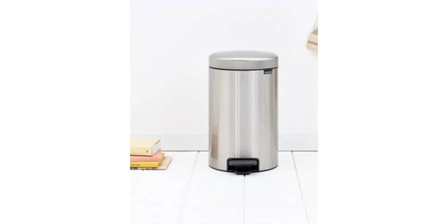Brabantia Treteimer NewIcon Fingerprint Proof 12 l, Silber matt Brabantia Treteimer NewIcon Fingerprint Proof 12 l, Silber matt